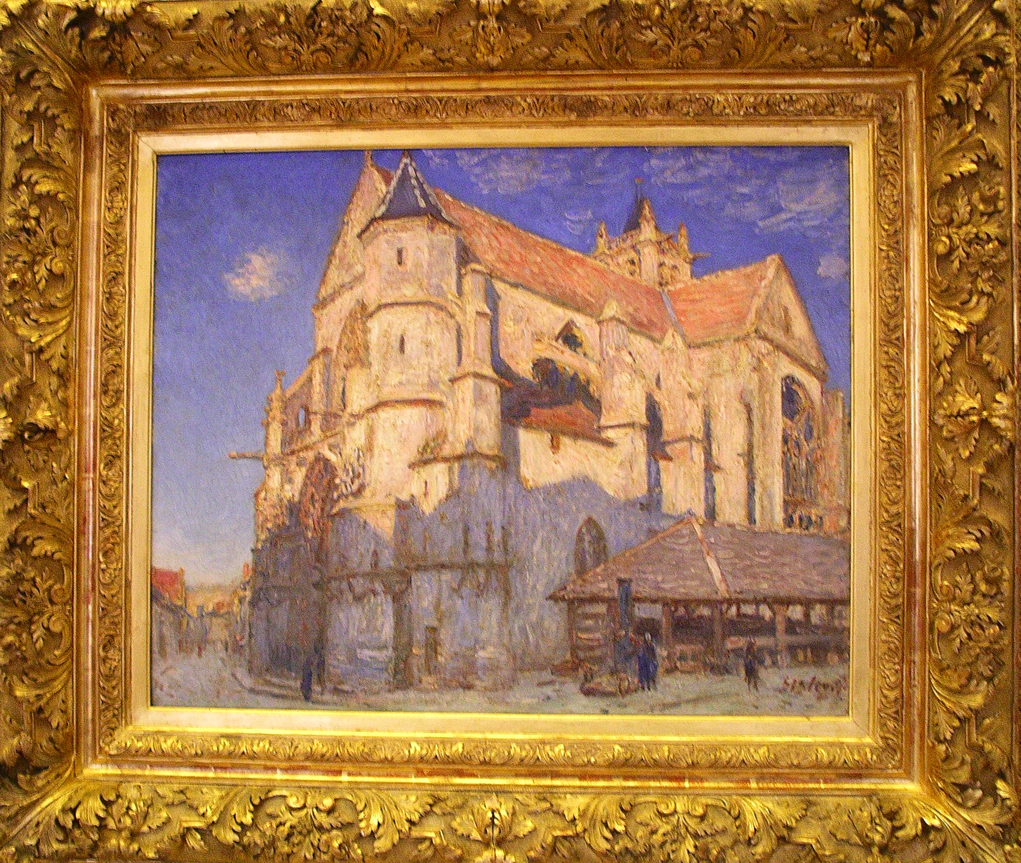 Eglise Moret Sisley Musée Rouen - 2