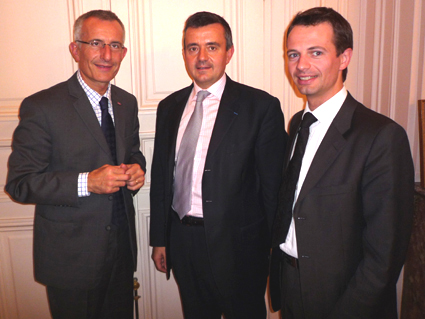 Avec Yves Jégo et Guillaume Pépy