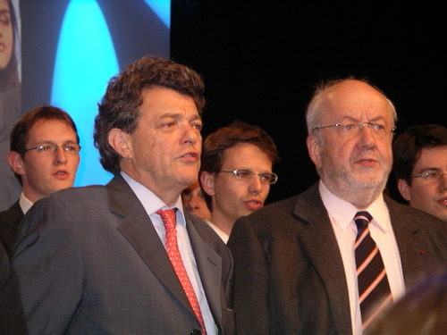 Avec Jean-Louis Borloo et André Rossinot